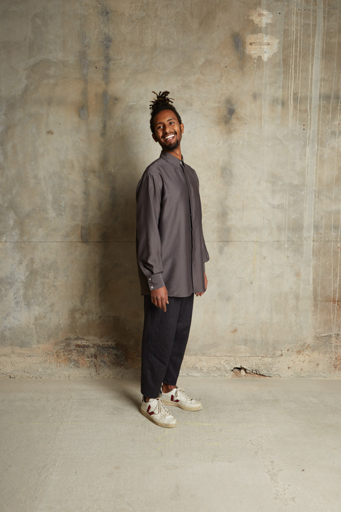 Midi Shirt - Anthracite Grey