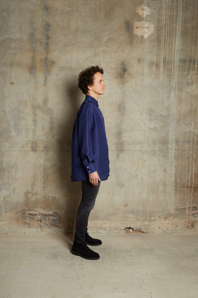 Midi Shirt - Electric Blue