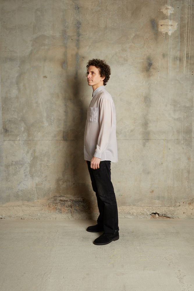 Midi Shirt - Grey Lucent